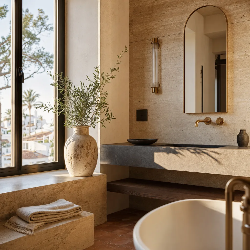 Baño reformado en una vivienda de la Costa del Sol
